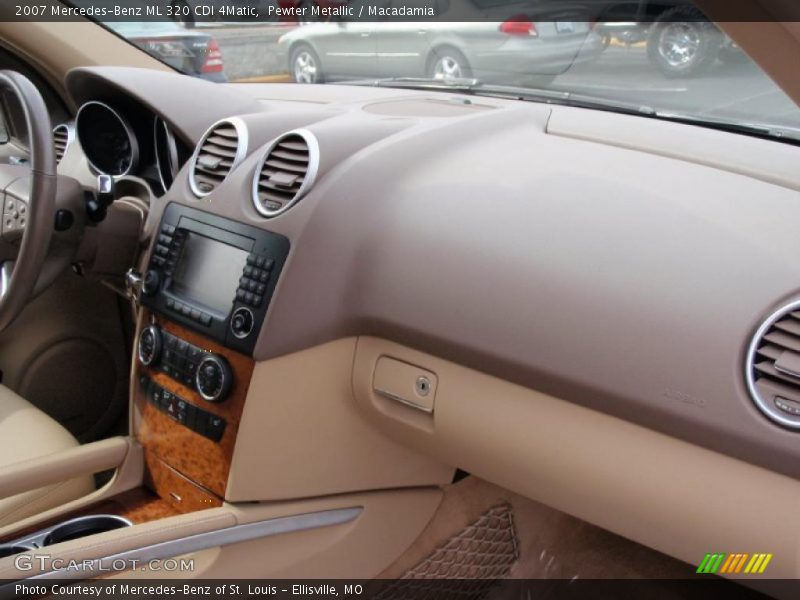 Pewter Metallic / Macadamia 2007 Mercedes-Benz ML 320 CDI 4Matic