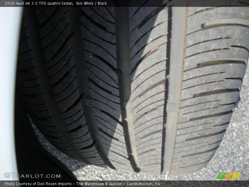 Ibis White / Black 2010 Audi A6 3.0 TFSI quattro Sedan