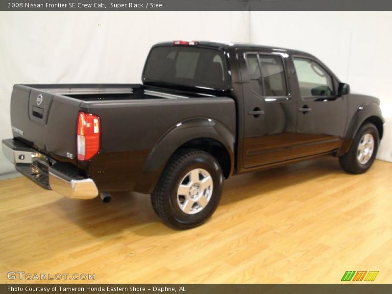 Super Black / Steel 2008 Nissan Frontier SE Crew Cab