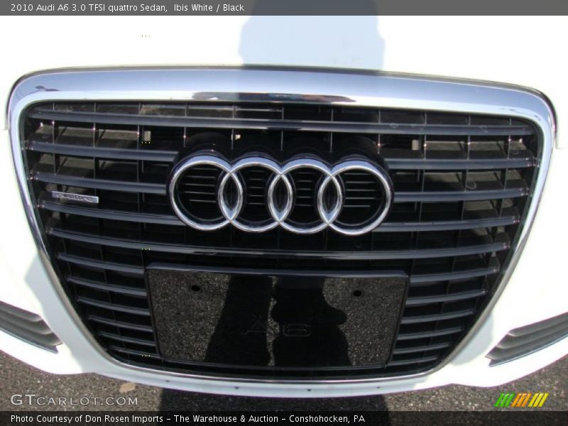 Ibis White / Black 2010 Audi A6 3.0 TFSI quattro Sedan