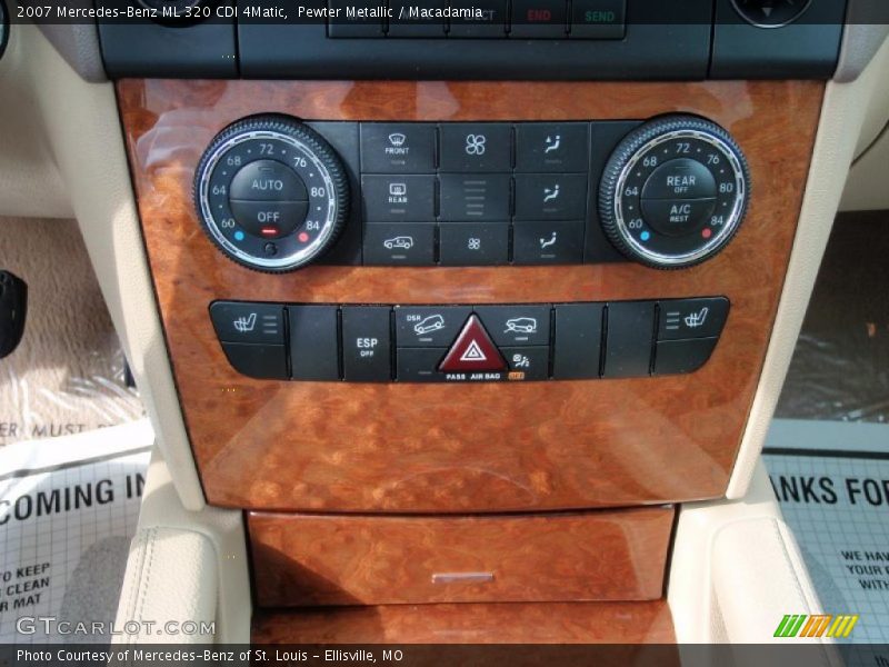 Pewter Metallic / Macadamia 2007 Mercedes-Benz ML 320 CDI 4Matic