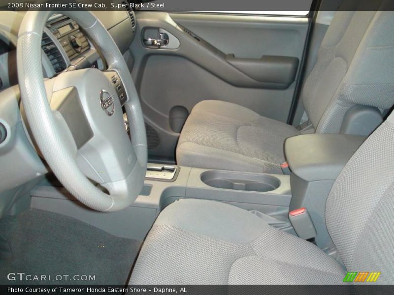 Super Black / Steel 2008 Nissan Frontier SE Crew Cab