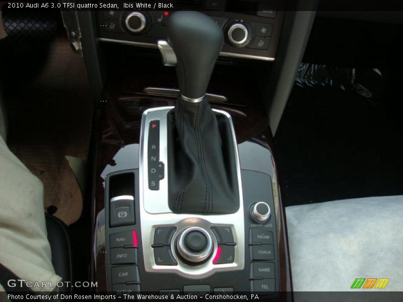 Ibis White / Black 2010 Audi A6 3.0 TFSI quattro Sedan