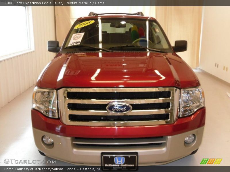Redfire Metallic / Camel 2008 Ford Expedition Eddie Bauer