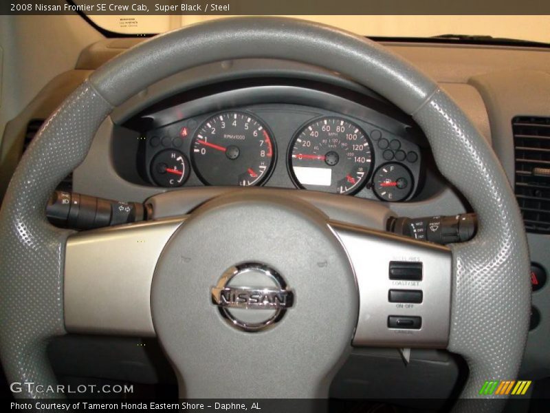 Super Black / Steel 2008 Nissan Frontier SE Crew Cab