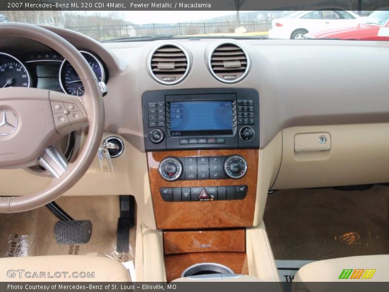 Pewter Metallic / Macadamia 2007 Mercedes-Benz ML 320 CDI 4Matic