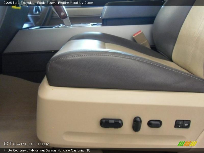 Redfire Metallic / Camel 2008 Ford Expedition Eddie Bauer