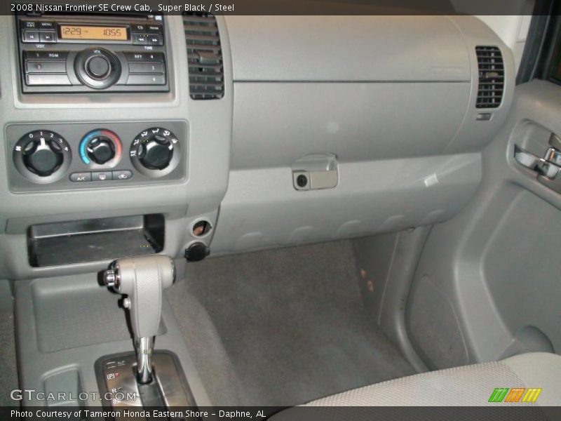 Super Black / Steel 2008 Nissan Frontier SE Crew Cab