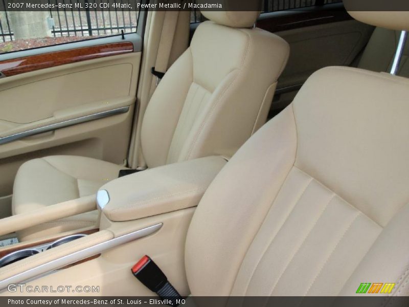 Pewter Metallic / Macadamia 2007 Mercedes-Benz ML 320 CDI 4Matic