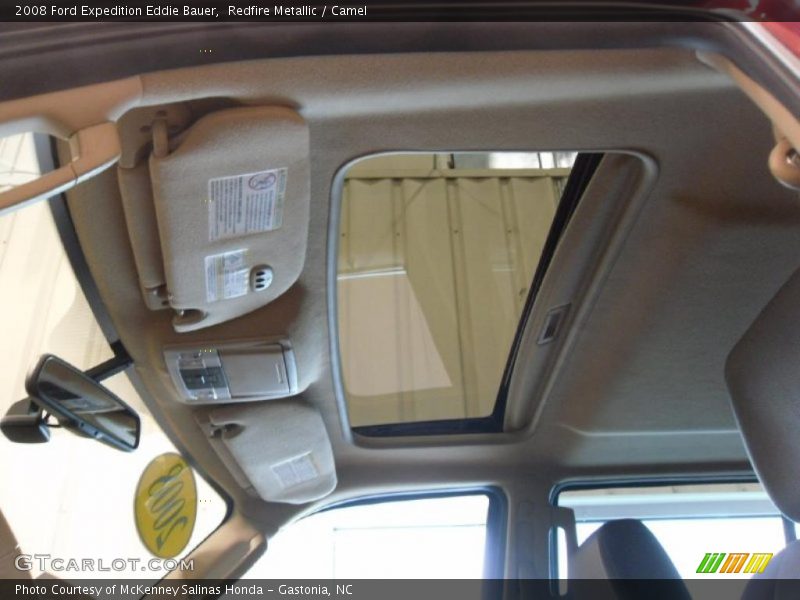 Redfire Metallic / Camel 2008 Ford Expedition Eddie Bauer
