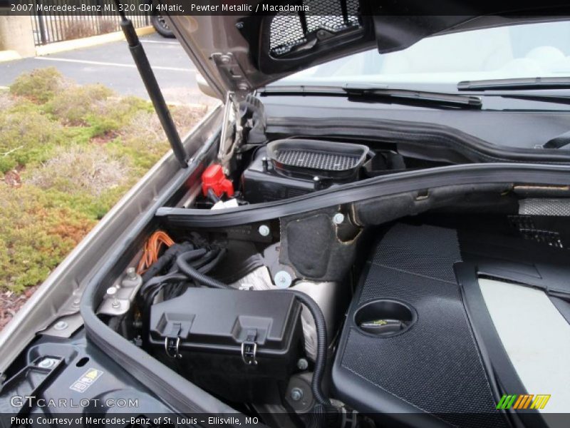 Pewter Metallic / Macadamia 2007 Mercedes-Benz ML 320 CDI 4Matic