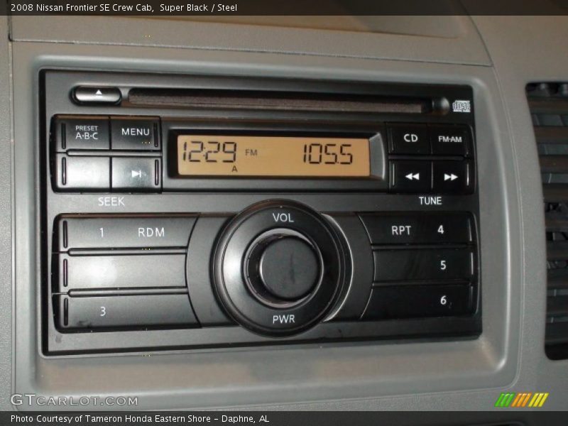 Super Black / Steel 2008 Nissan Frontier SE Crew Cab