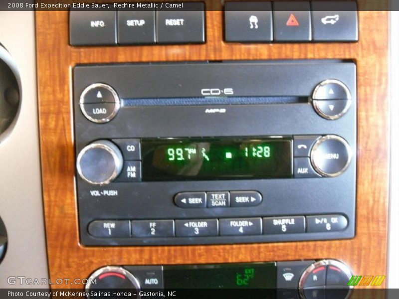 Redfire Metallic / Camel 2008 Ford Expedition Eddie Bauer