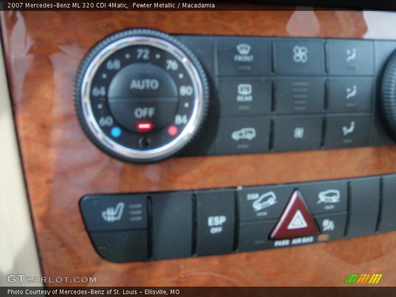 Pewter Metallic / Macadamia 2007 Mercedes-Benz ML 320 CDI 4Matic