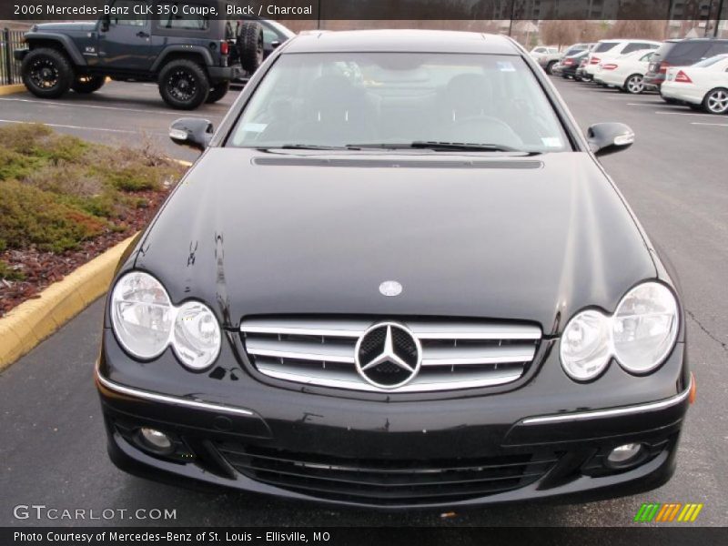 Black / Charcoal 2006 Mercedes-Benz CLK 350 Coupe