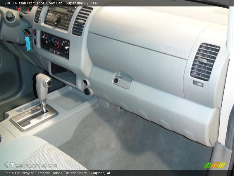 Super Black / Steel 2008 Nissan Frontier SE Crew Cab