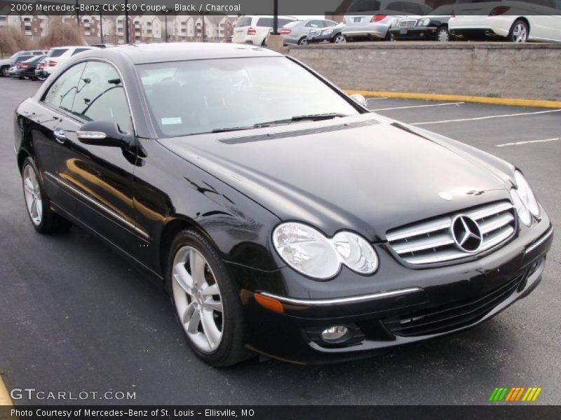 Black / Charcoal 2006 Mercedes-Benz CLK 350 Coupe
