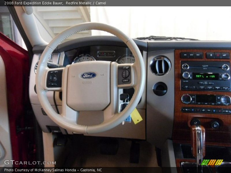 Redfire Metallic / Camel 2008 Ford Expedition Eddie Bauer