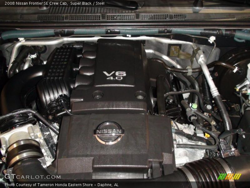 Super Black / Steel 2008 Nissan Frontier SE Crew Cab