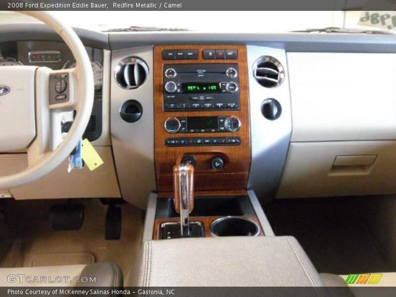 Redfire Metallic / Camel 2008 Ford Expedition Eddie Bauer