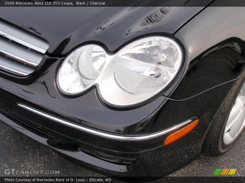 Black / Charcoal 2006 Mercedes-Benz CLK 350 Coupe