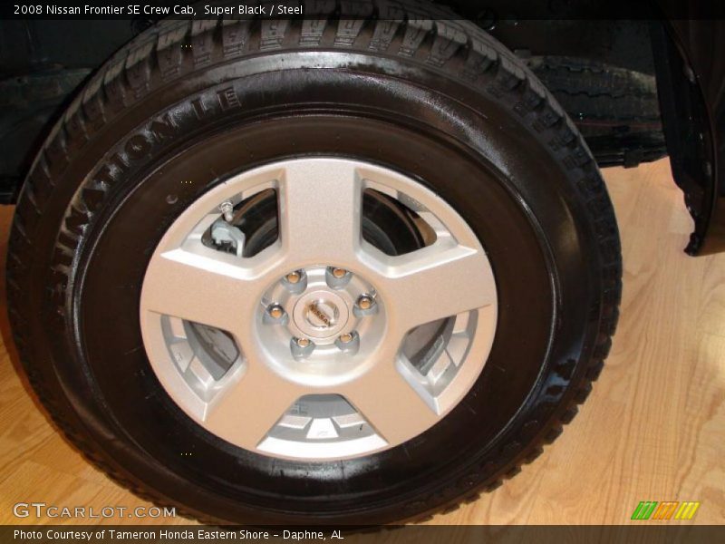Super Black / Steel 2008 Nissan Frontier SE Crew Cab