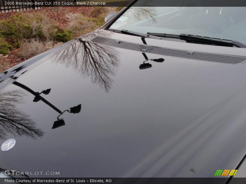 Black / Charcoal 2006 Mercedes-Benz CLK 350 Coupe