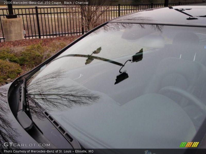 Black / Charcoal 2006 Mercedes-Benz CLK 350 Coupe