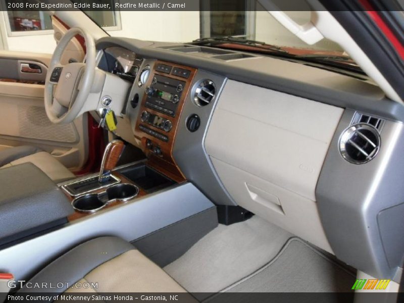 Redfire Metallic / Camel 2008 Ford Expedition Eddie Bauer
