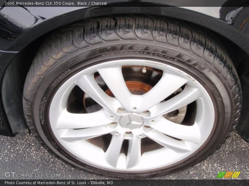 Black / Charcoal 2006 Mercedes-Benz CLK 350 Coupe