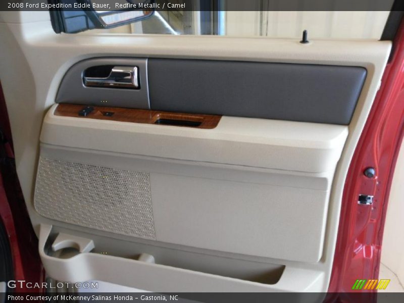 Redfire Metallic / Camel 2008 Ford Expedition Eddie Bauer