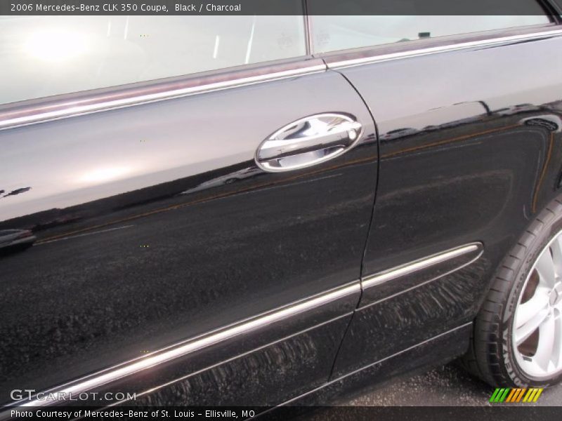Black / Charcoal 2006 Mercedes-Benz CLK 350 Coupe