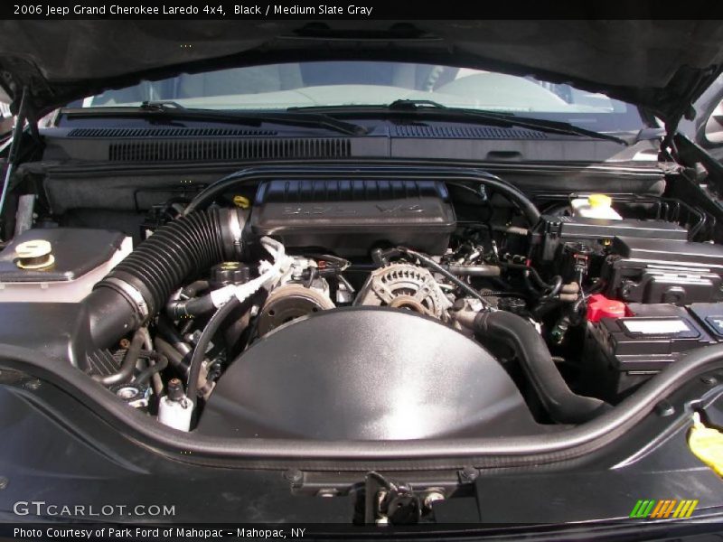 Black / Medium Slate Gray 2006 Jeep Grand Cherokee Laredo 4x4
