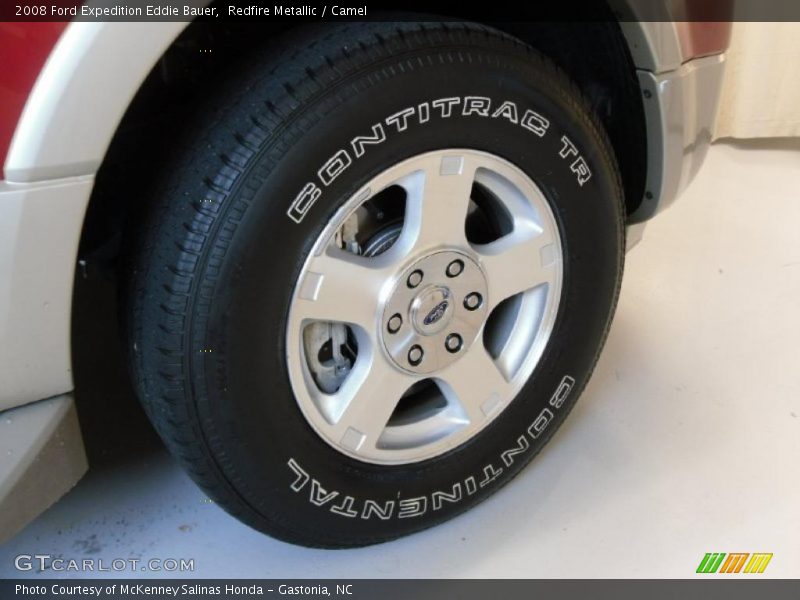 Redfire Metallic / Camel 2008 Ford Expedition Eddie Bauer