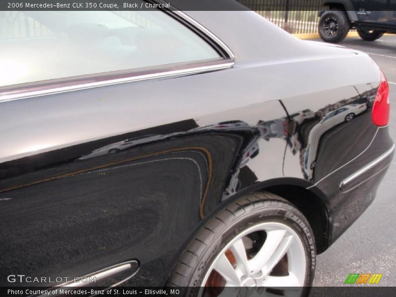 Black / Charcoal 2006 Mercedes-Benz CLK 350 Coupe