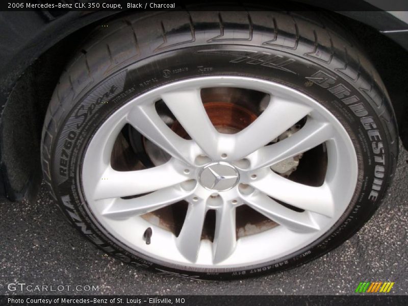 Black / Charcoal 2006 Mercedes-Benz CLK 350 Coupe