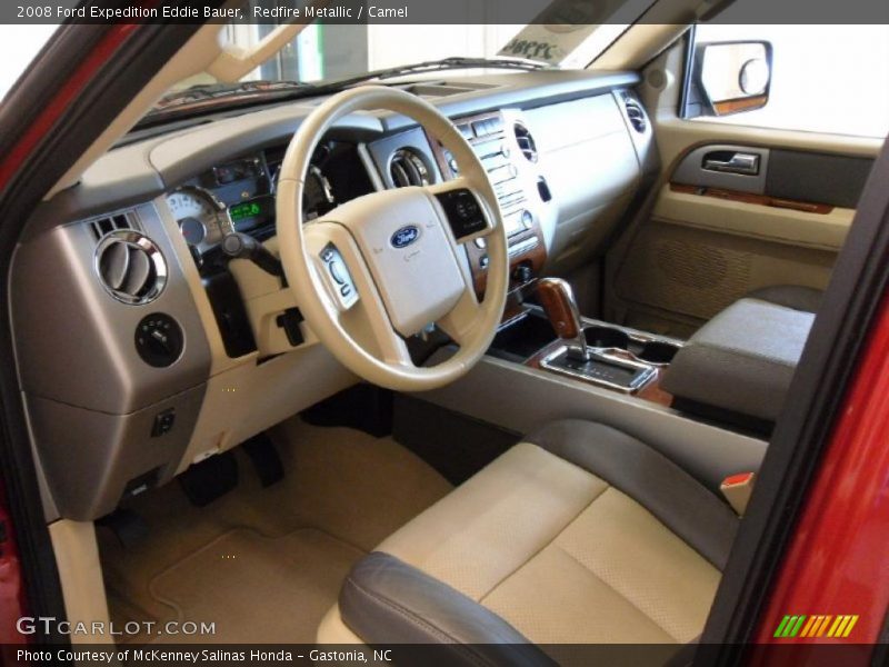 Redfire Metallic / Camel 2008 Ford Expedition Eddie Bauer