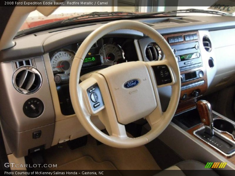 Redfire Metallic / Camel 2008 Ford Expedition Eddie Bauer