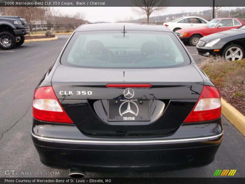 Black / Charcoal 2006 Mercedes-Benz CLK 350 Coupe