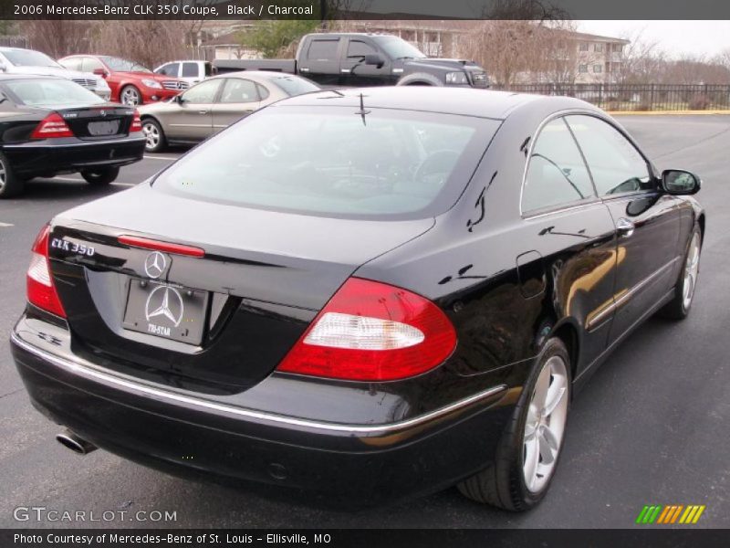 Black / Charcoal 2006 Mercedes-Benz CLK 350 Coupe