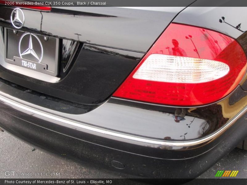 Black / Charcoal 2006 Mercedes-Benz CLK 350 Coupe