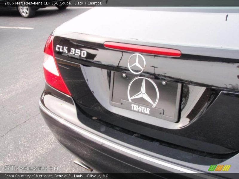 Black / Charcoal 2006 Mercedes-Benz CLK 350 Coupe