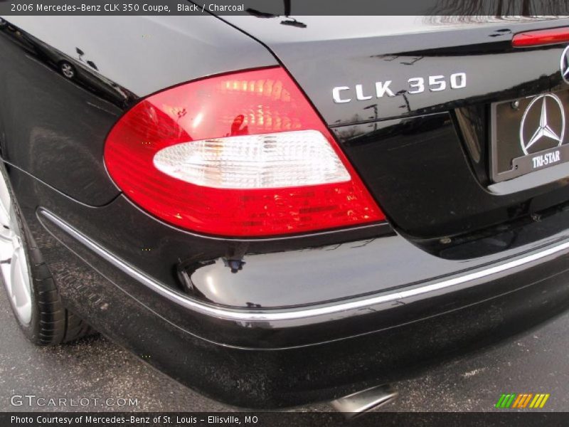 Black / Charcoal 2006 Mercedes-Benz CLK 350 Coupe