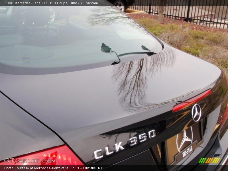 Black / Charcoal 2006 Mercedes-Benz CLK 350 Coupe