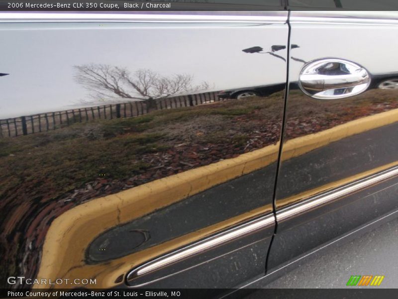 Black / Charcoal 2006 Mercedes-Benz CLK 350 Coupe