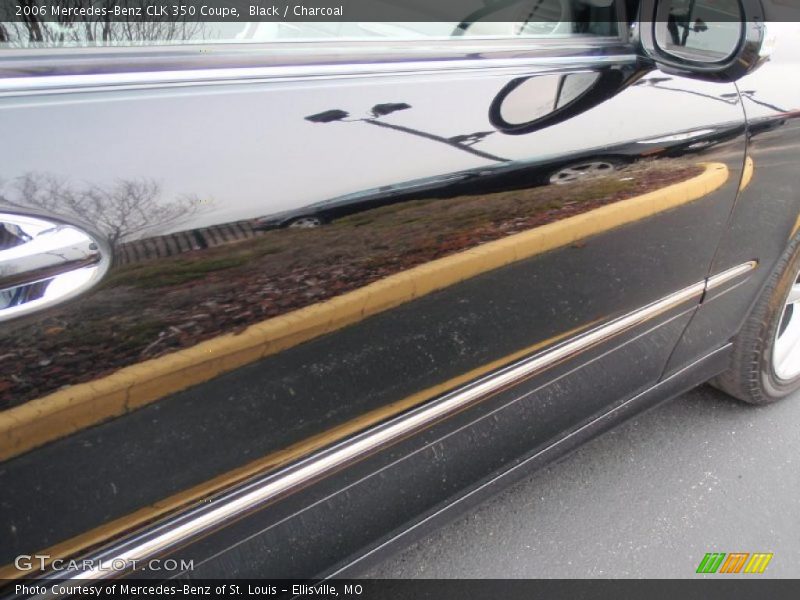 Black / Charcoal 2006 Mercedes-Benz CLK 350 Coupe
