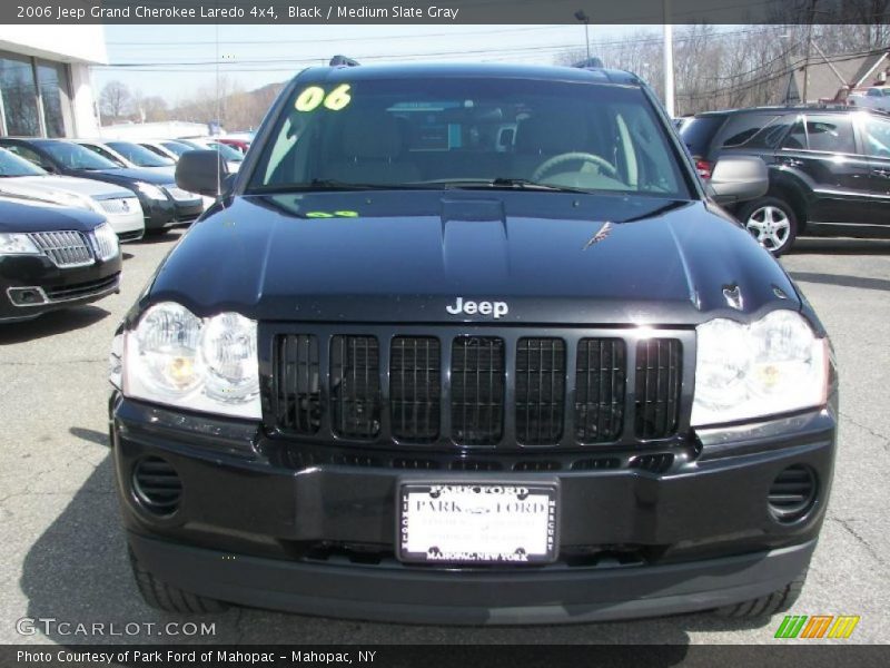Black / Medium Slate Gray 2006 Jeep Grand Cherokee Laredo 4x4