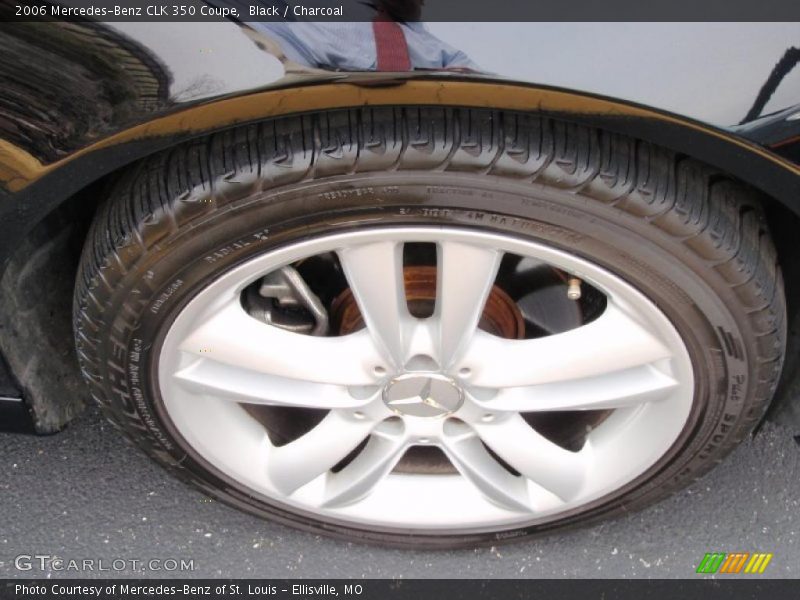 Black / Charcoal 2006 Mercedes-Benz CLK 350 Coupe