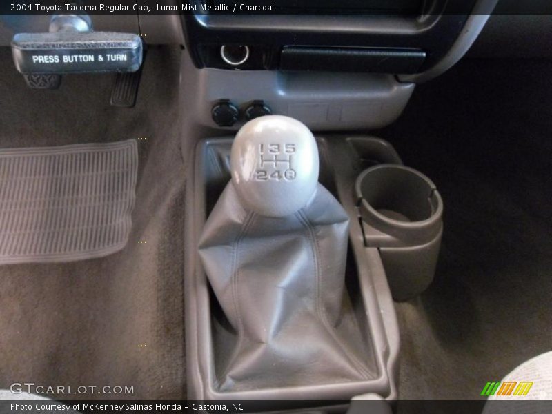Lunar Mist Metallic / Charcoal 2004 Toyota Tacoma Regular Cab