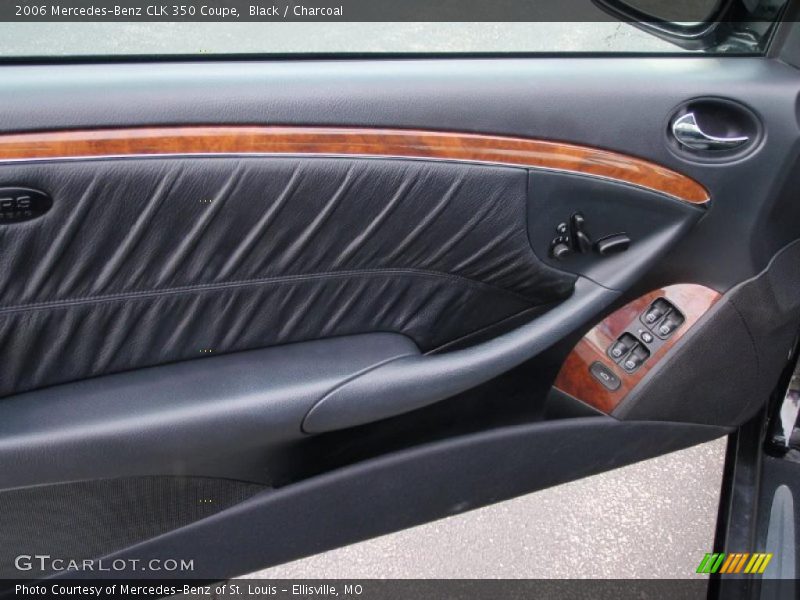 Black / Charcoal 2006 Mercedes-Benz CLK 350 Coupe